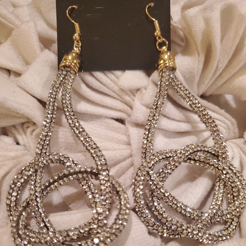 COPY - RHINESTONE EARRING